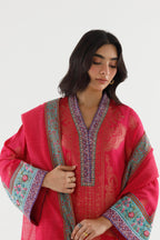 Stitched Embroidered Jacquard Suit
