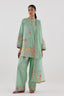 Stitched Embroidered Lawn Suit