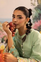 Stitched Embroidered Lawn Suit