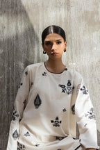 Stitched Embroidered Lawn Shirt+ Culotte