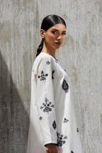 Stitched Embroidered Lawn Shirt+ Culotte