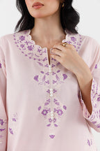 Stitched Embroidered Lawn Shirt+ Shalwar