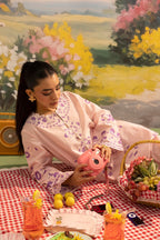 Stitched Embroidered Lawn Shirt+ Shalwar