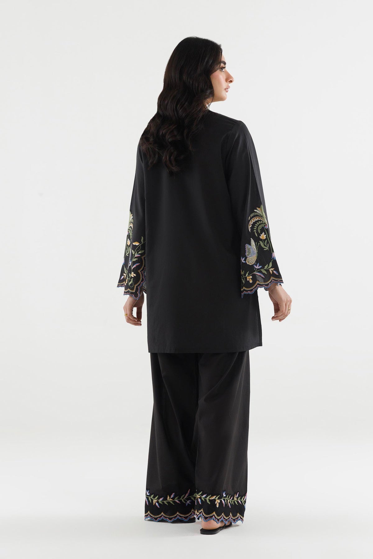 Stitched Embroidered Lawn Shirt+ Shalwar