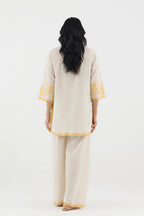 Stitched Embroidered Lawn Shirt+ Shalwar