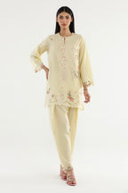 Stitched Embroidered Lawn Shirt+ Shalwar