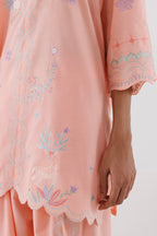 Stitched Embroidered Lawn Shirt+ Shalwar
