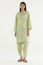 Stitched Embroidered Lawn Shirt+ Shalwar