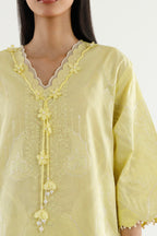 Stitched Embroidered Lawn Shirt+ Shalwar