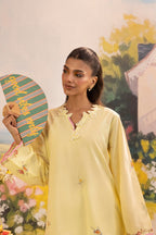 Stitched Embroidered Lawn Suit