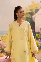 Stitched Embroidered Lawn Suit