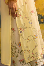 Stitched Embroidered Lawn Suit