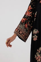 Stitched Embroidered Raw Silk Shirt