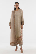 Stitched Embroidered Georgette Suit