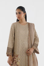 Stitched Embroidered Georgette Suit