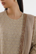 Stitched Embroidered Georgette Suit