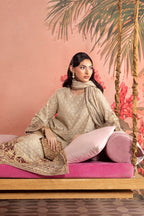 Stitched Embroidered Georgette Suit