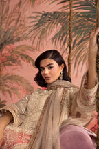 Stitched Embroidered Slub Suit