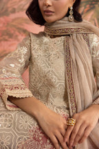 Stitched Embroidered Slub Suit