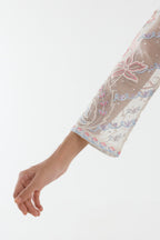 Stitched Embroidered Slub Suit