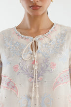 Stitched Embroidered Slub Suit