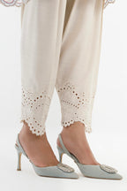 Stitched Embroidered Slub Suit