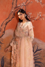 Stitched Embroidered Raw Silk Suit