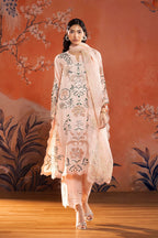 Stitched Embroidered Raw Silk Suit