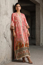 Stitched Luxury Embroidered Raw Silk Shirt