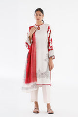 Stitched Printed Lawn Suit