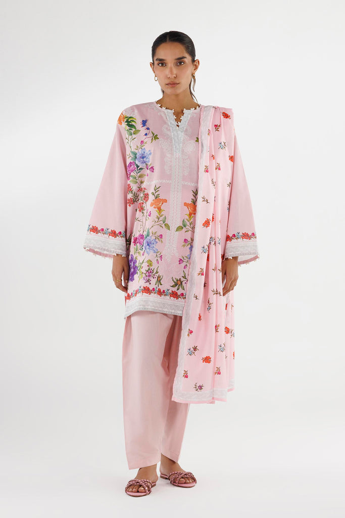 Stitched Printed Lawn Suit