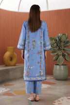 Stitched Printed Lawn Shirt+ Culotte