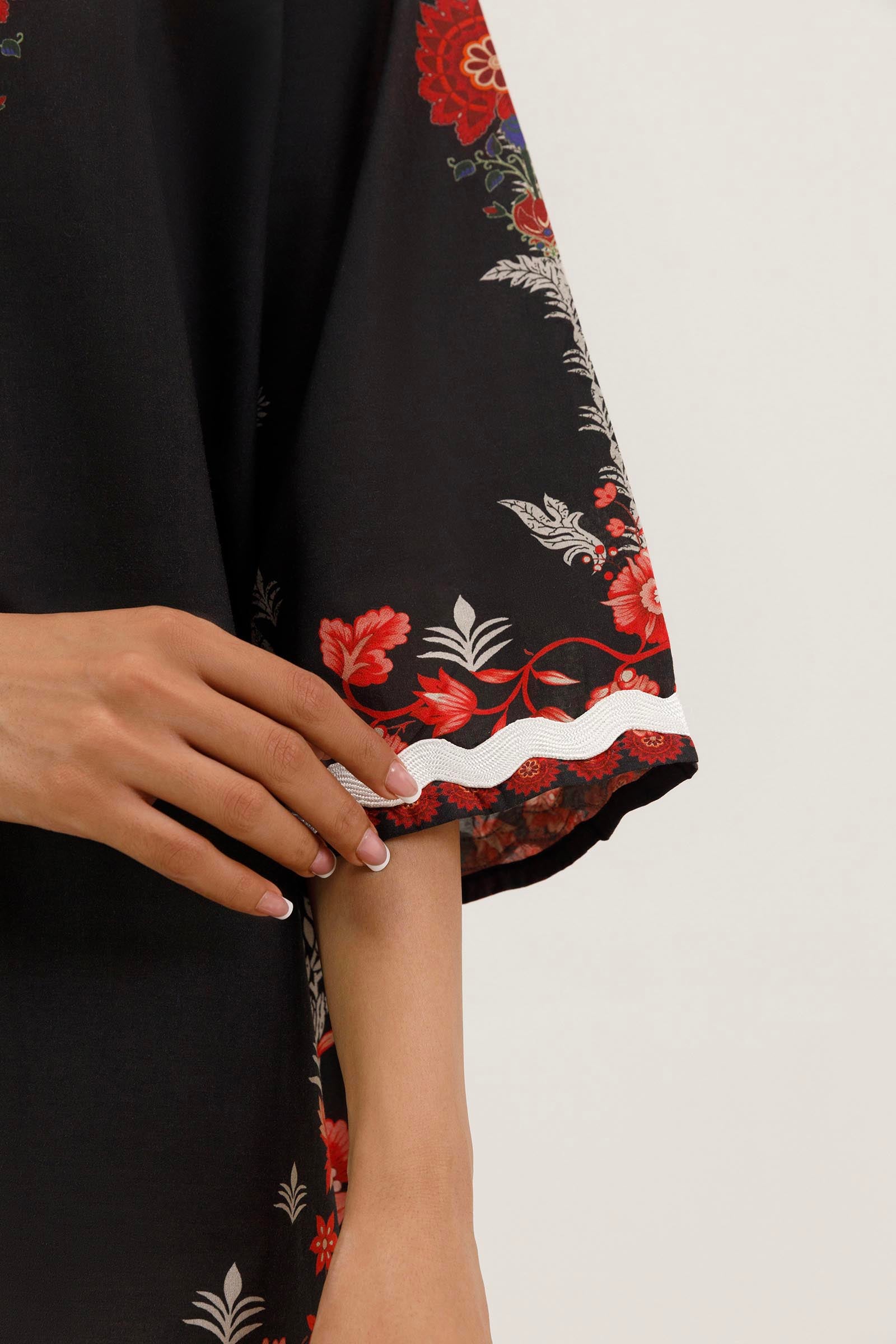 Stitched Printed Lawn Shirt+ Bottom