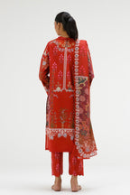 Stitched Printed Lawn Suit