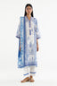 Stitched Printed Lawn Shirt+ Culotte
