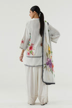 Stitched Printed Cambric Shirt+ Dupatta