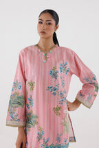 Stitched Printed Lawn Shirt+ Culotte
