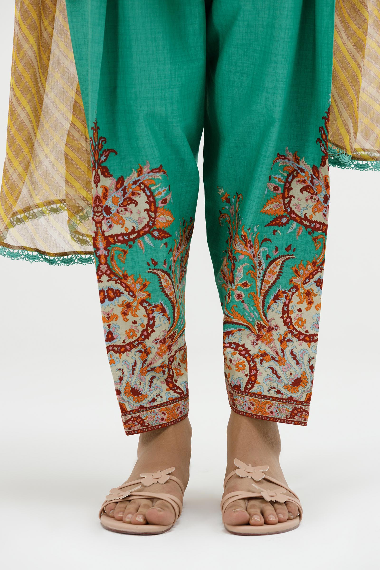 Stitched Printed Lawn Suit