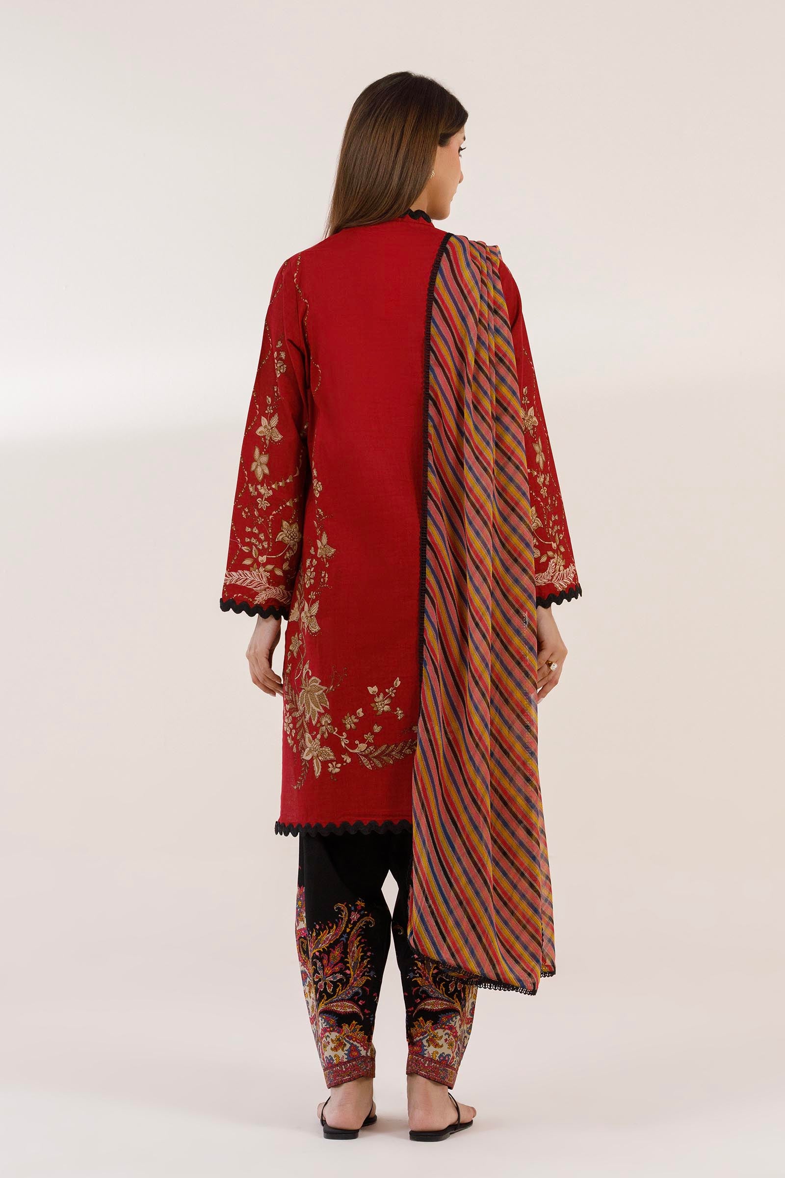 Stitched Printed Lawn Suit