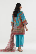 Stitched Printed Lawn Suit