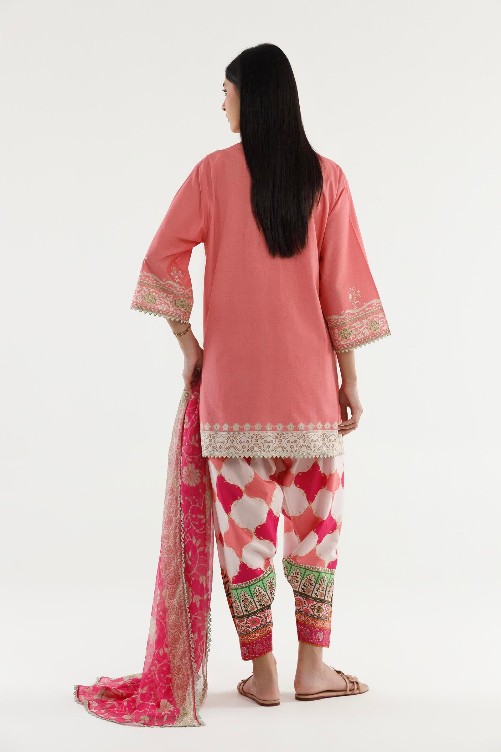 Stitched Printed Lawn Suit
