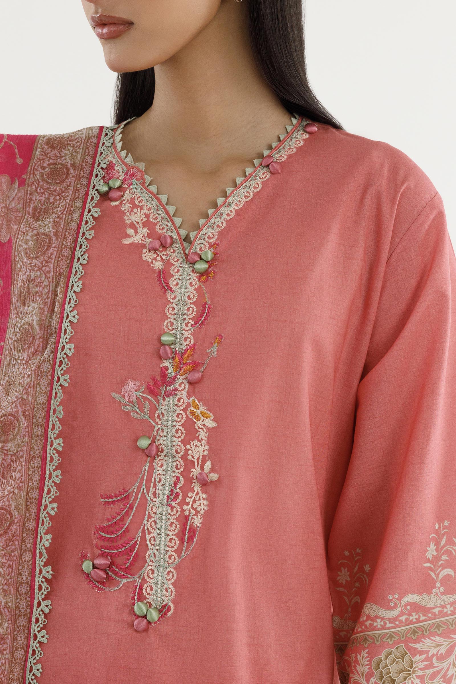 Stitched Printed Lawn Suit