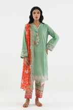 Stitched Printed Lawn Suit