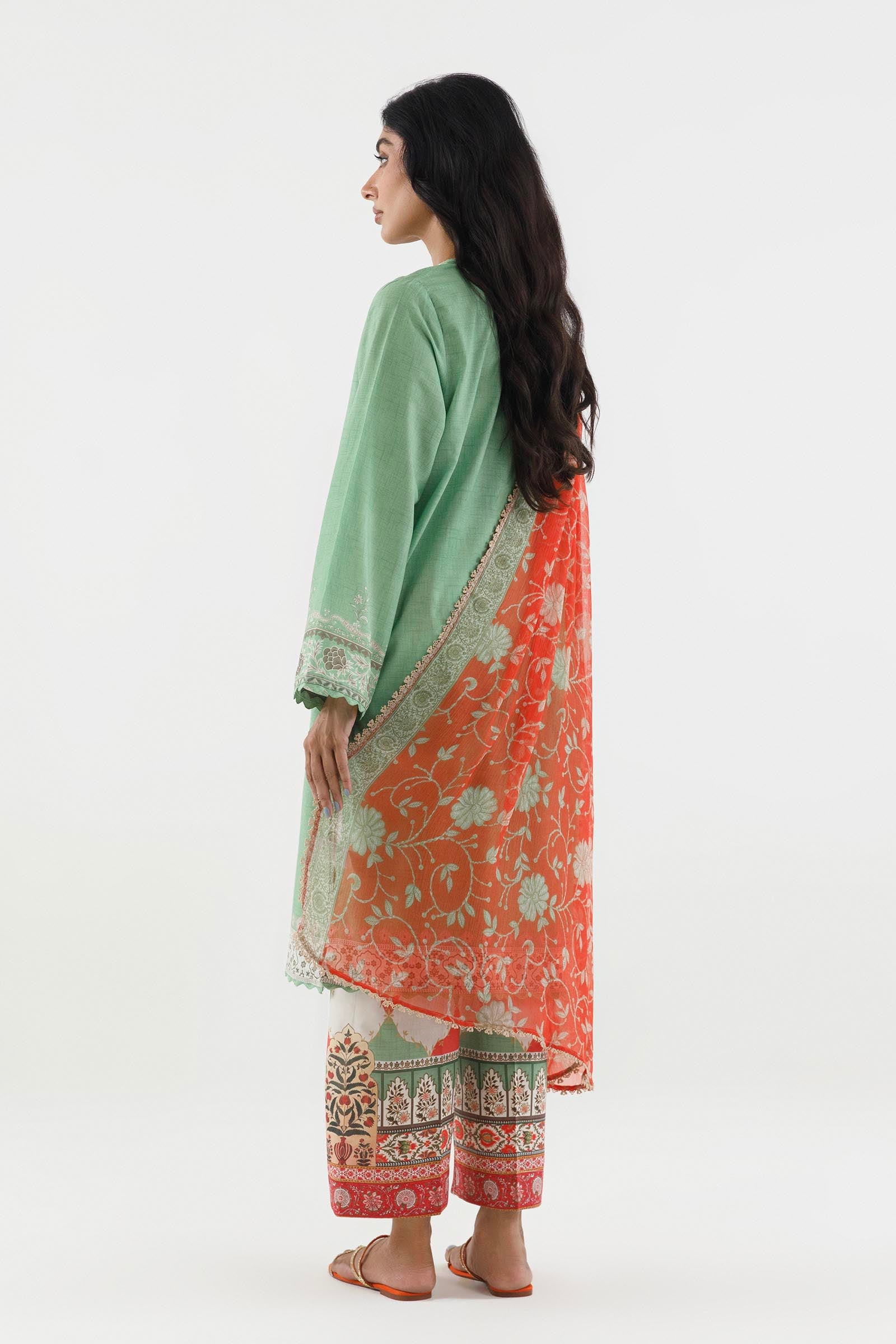 Stitched Printed Lawn Suit