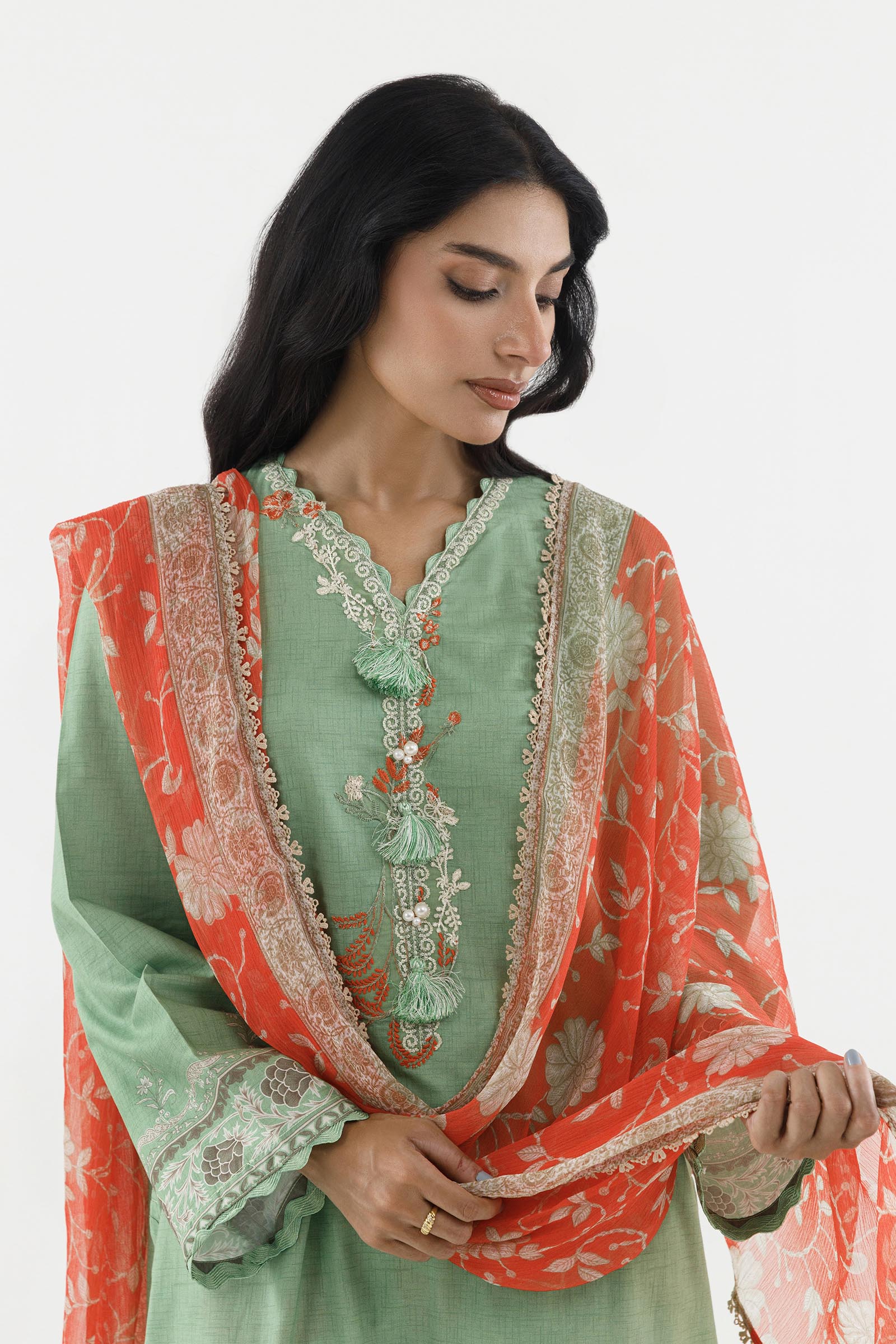 Stitched Printed Lawn Suit