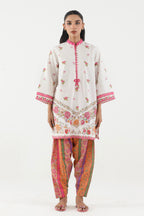 Stitched Embroidered Lawn Shirt+ Shalwar