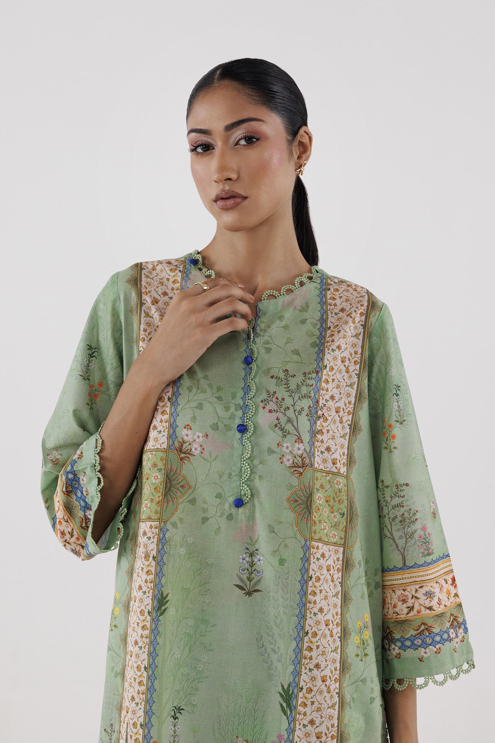 Stitched Printed Lawn Suit