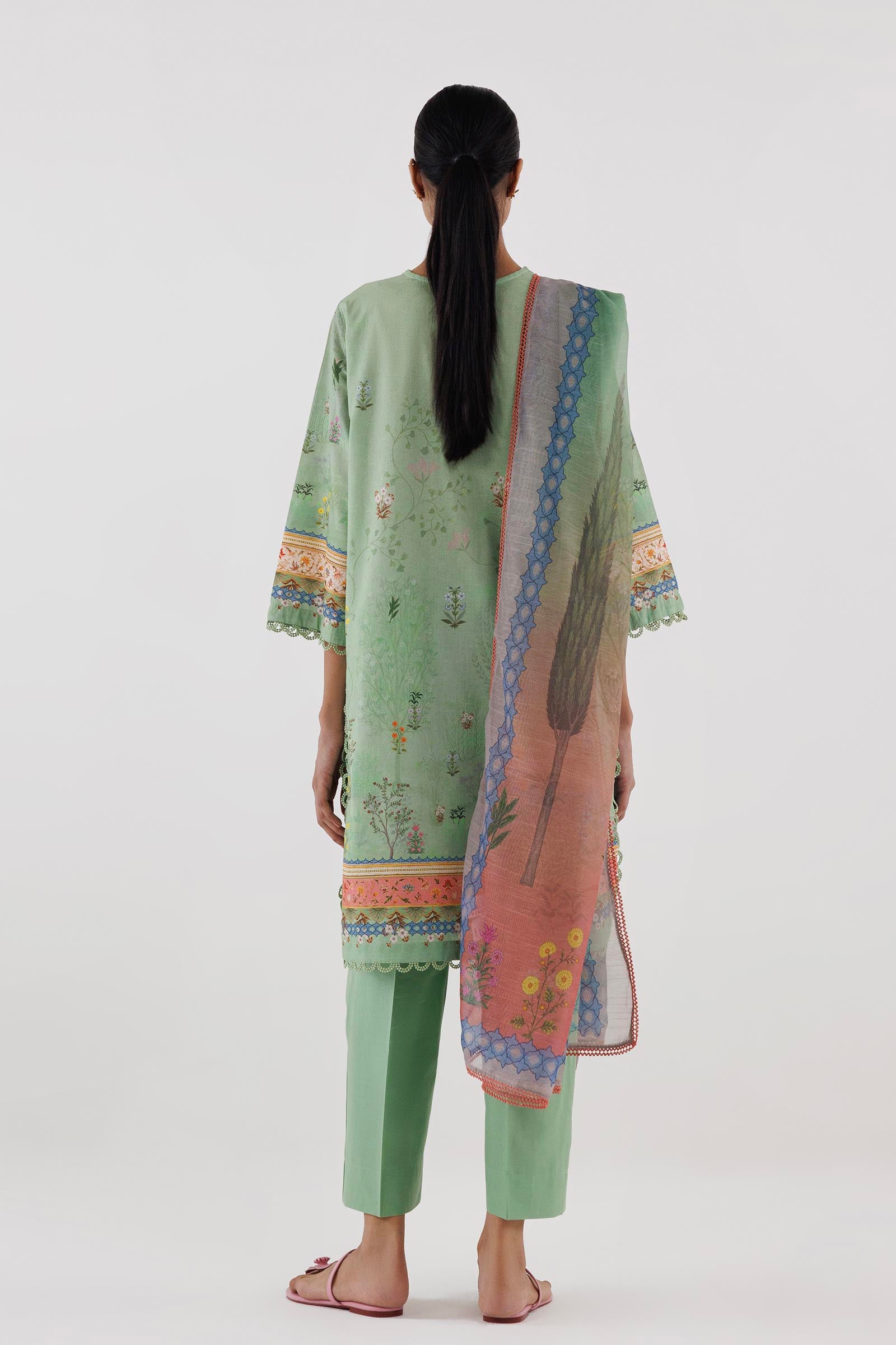 Stitched Printed Lawn Suit