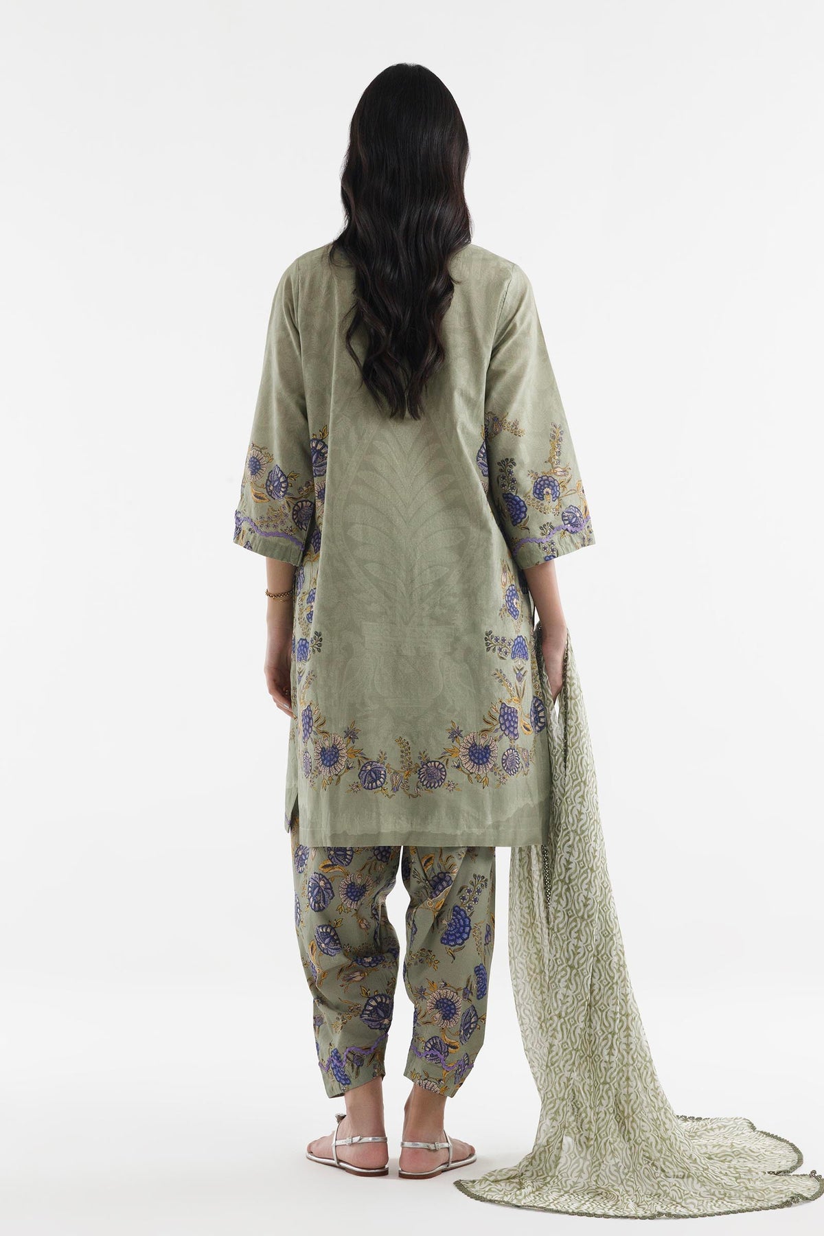 Stitched Printed Lawn Suit