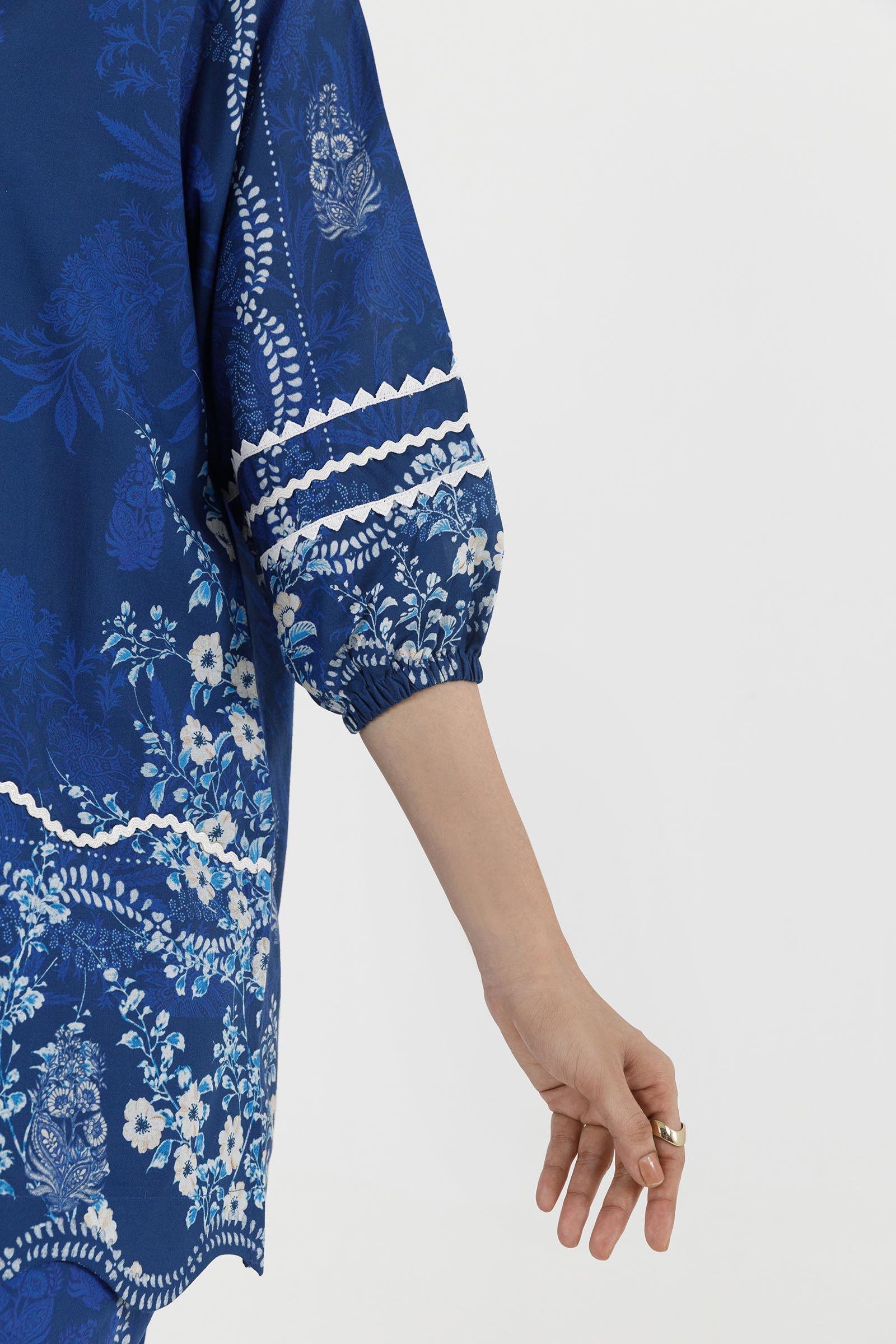Stitched Printed Lawn Shirt+ Shalwar